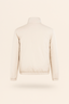 Chaqueta Bomber Reversible Marfil