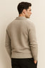 Polo de Cashmere Malero Gris
