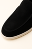 Mocasines de Ante Negro Ladore