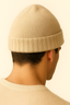 Gorro de Cachemira Ivaro Beige