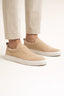 Zapatilla Slip-On Ladore de Ante Beige
