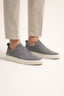 Zapatillas Slip-On de Ante Gris Ladore