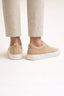 Zapatilla Slip-On Ladore de Ante Beige