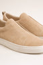 Zapatilla Slip-On Ladore de Ante Beige