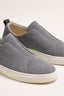 Zapatillas Slip-On de Ante Gris Ladore