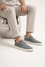 Zapatillas Slip-On de Ante Gris Ladore