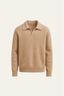 Polo de Cashmere Malero Color Marrón Claro