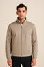 Chaqueta Bomber Reversible Taupe